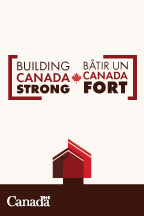 Building Canada Strong program logo